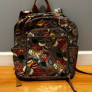 Fossil Floral Keyper Backpack